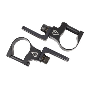 Desert Parts UTV - KC Hilites - Bracket Set - Tube Clamp - UTV ATV - 2.00" 90 Deg - Pair